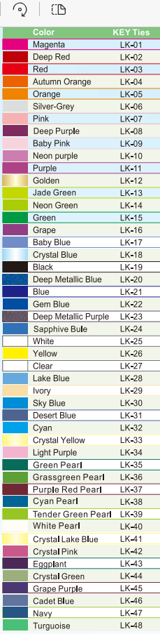 Ligaduras elásticas de colores