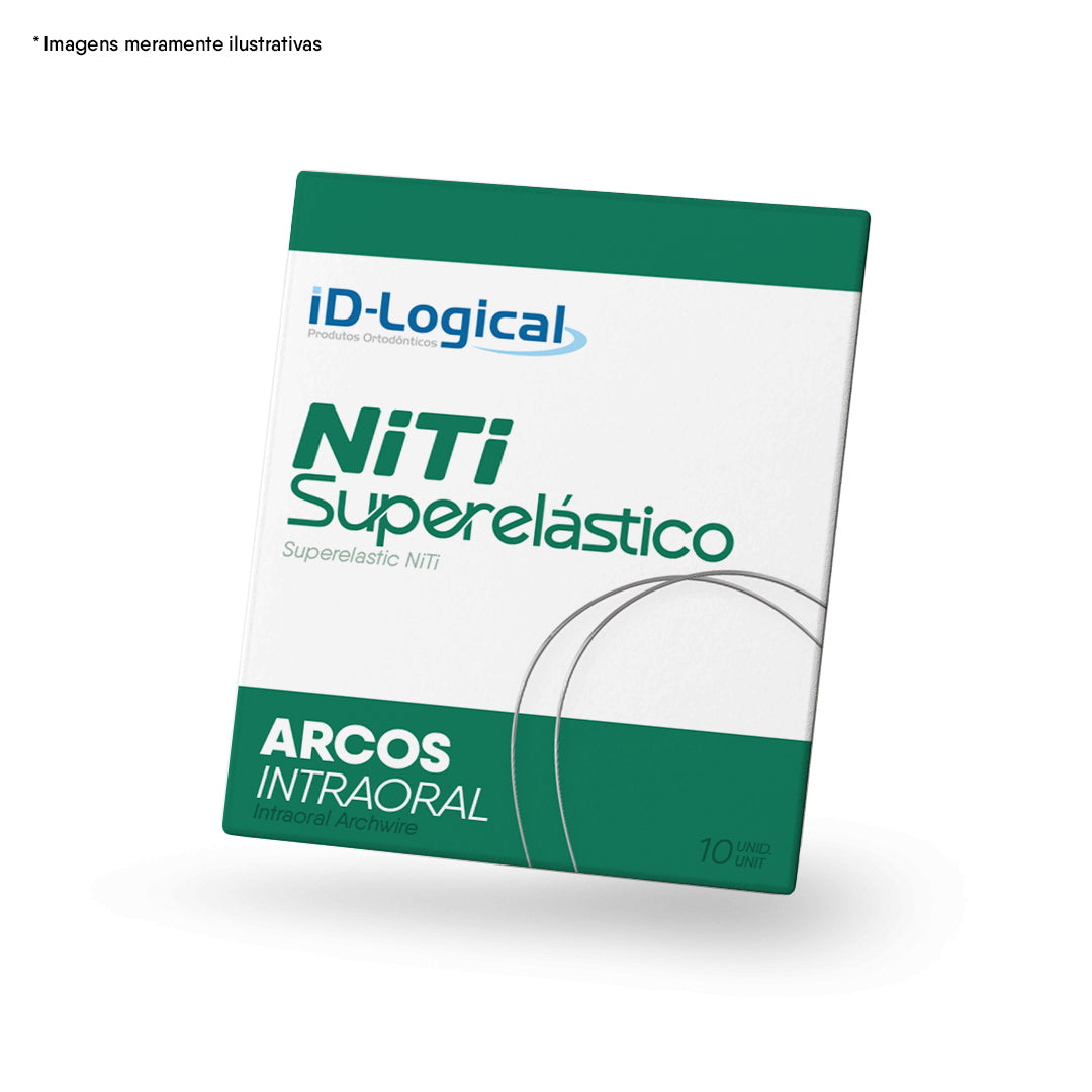 ID-Logical Arco NiTi superelástico rectangular