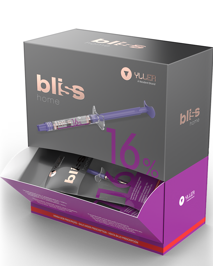 Bulk Blanqueador Bliss Home 16% — 50 jeringas