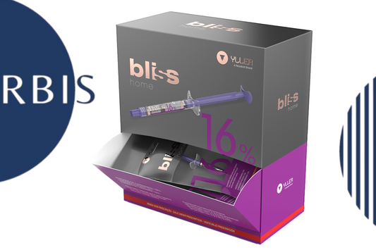 Bulk Blanqueador Bliss Home 16% — 50 jeringas