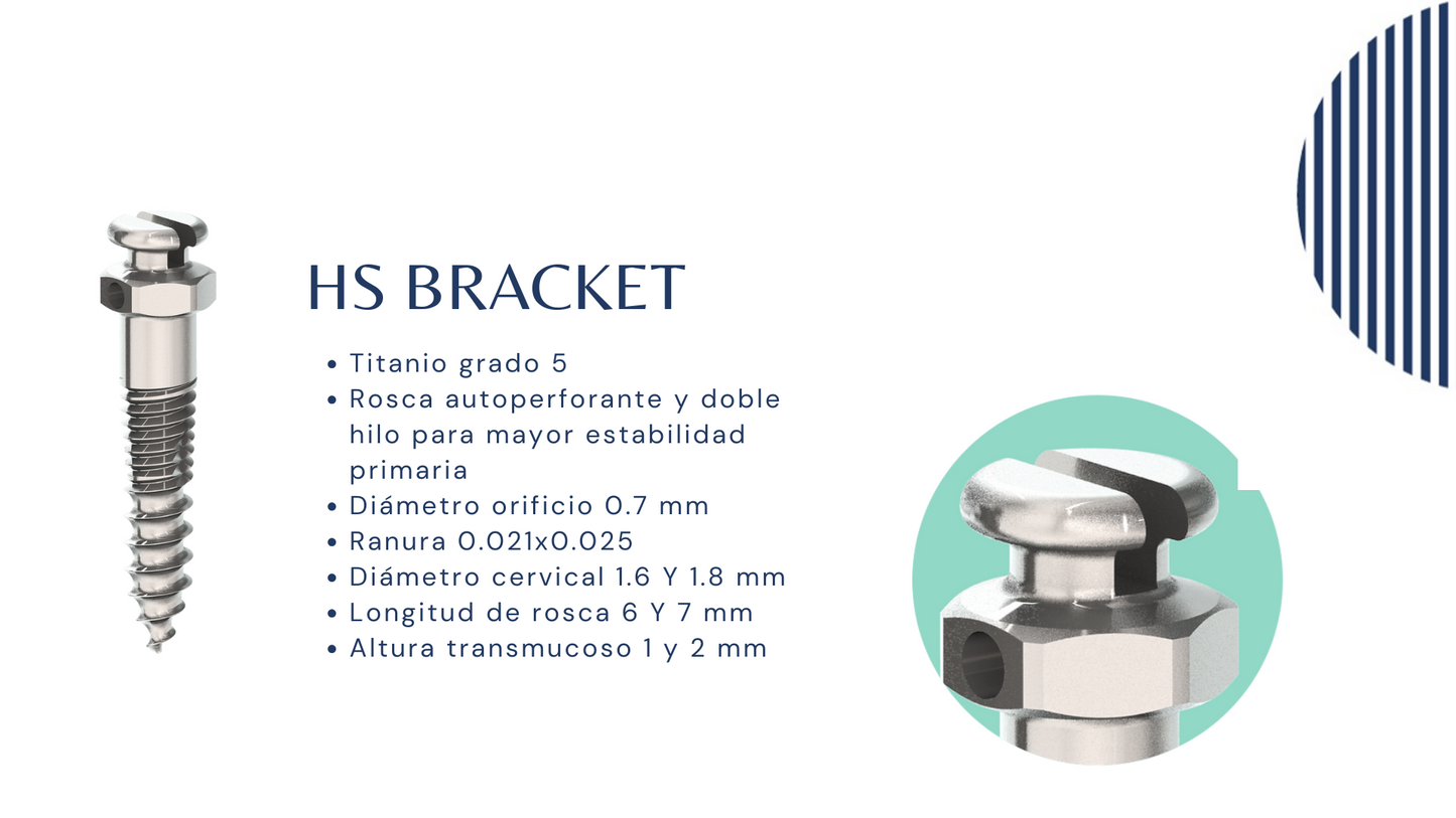 Mini Implante Interradicular HS Bracket
