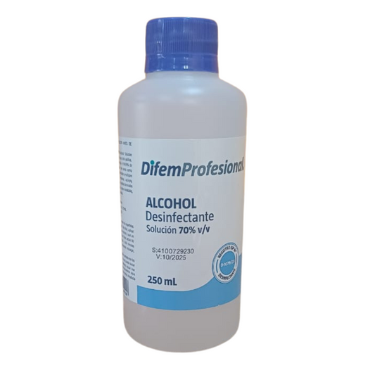 Alcohol 70° Difem 250ml