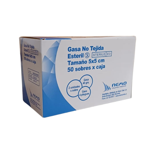 Gasa no tejida estéril