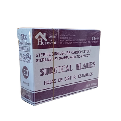 Hoja bisturi acero inoxidable