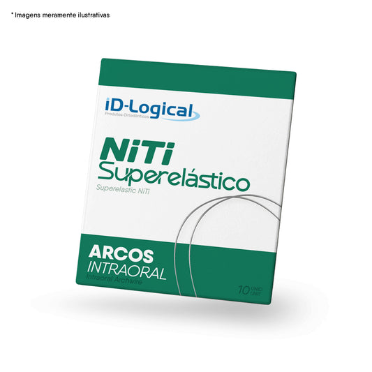 ID-Logical Arco NiTi superelástico redondo