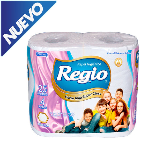 Papel higiénico doble hoja 45 unidades