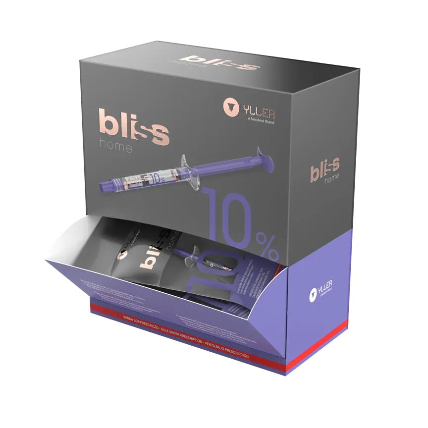 Bulk Blanqueador Bliss Home 10% — 50 jeringas