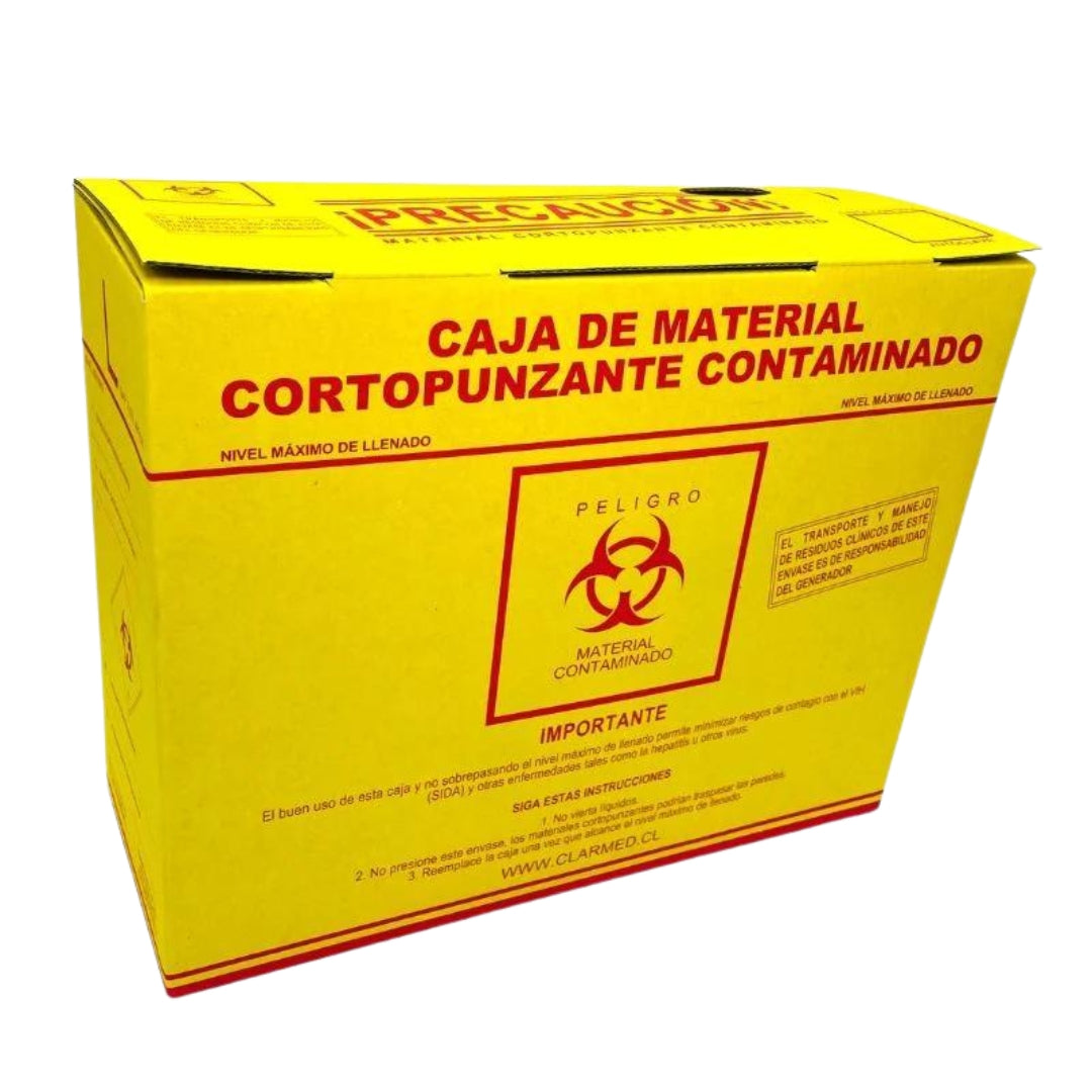 Caja corto punzante cartón