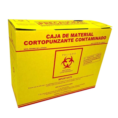 Caja corto punzante cartón