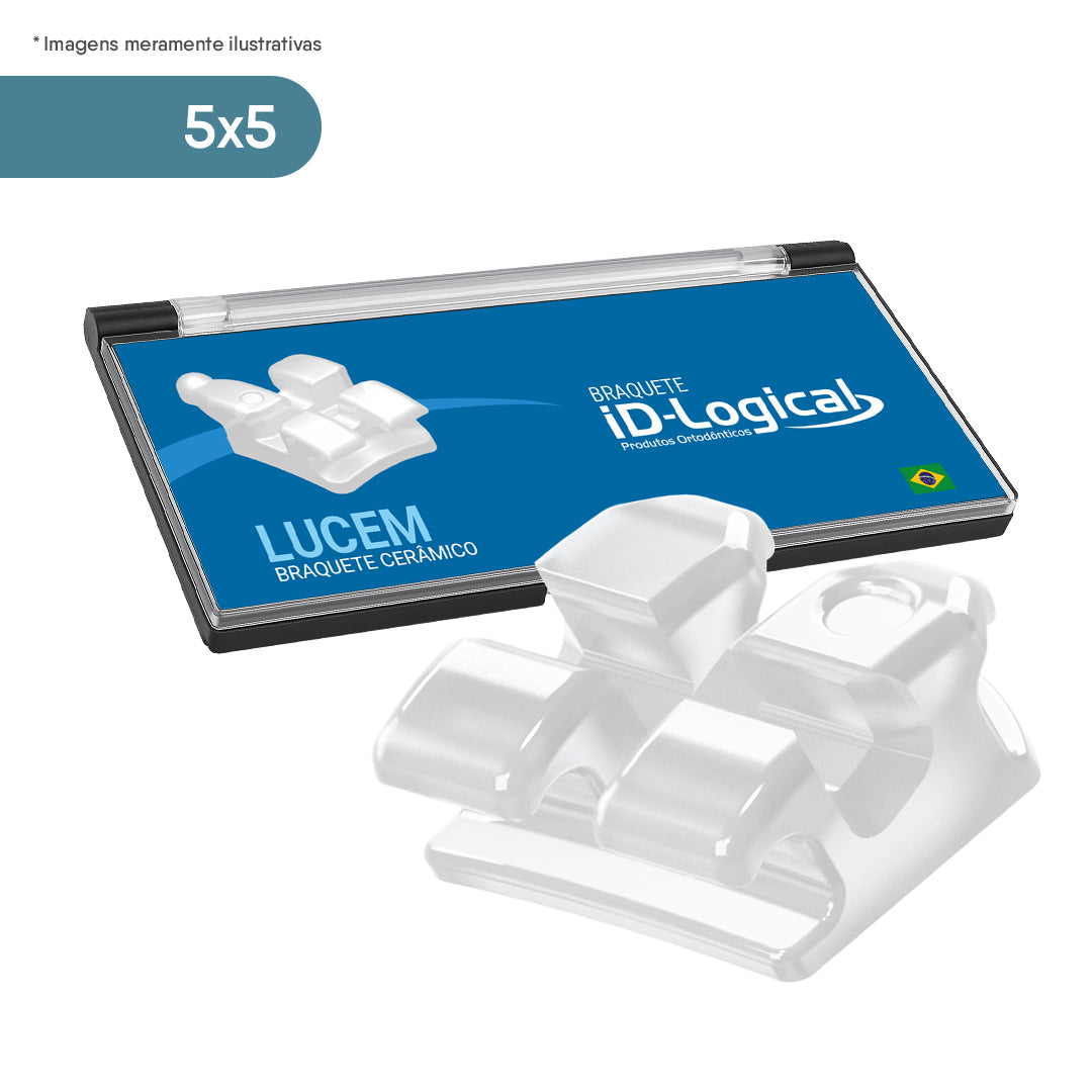 Brackets cerámicos LUCEM MBT 0.22