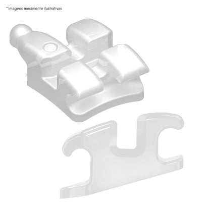 Brackets cerámicos LUCEM MBT 0.22